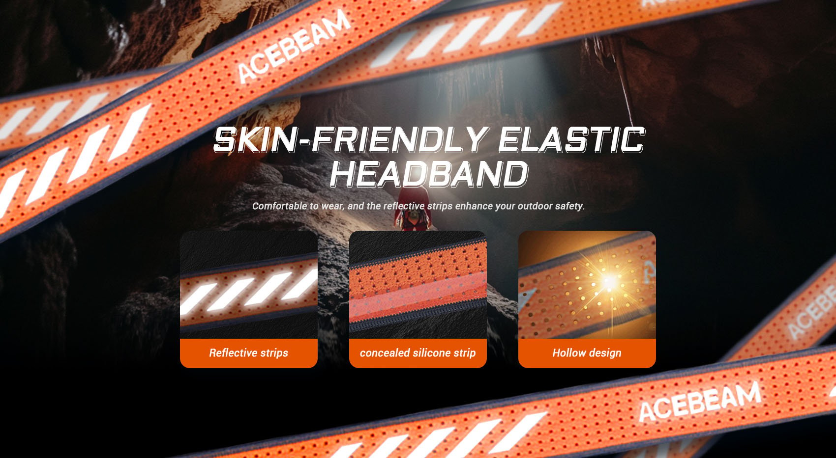 skin-friendly headband